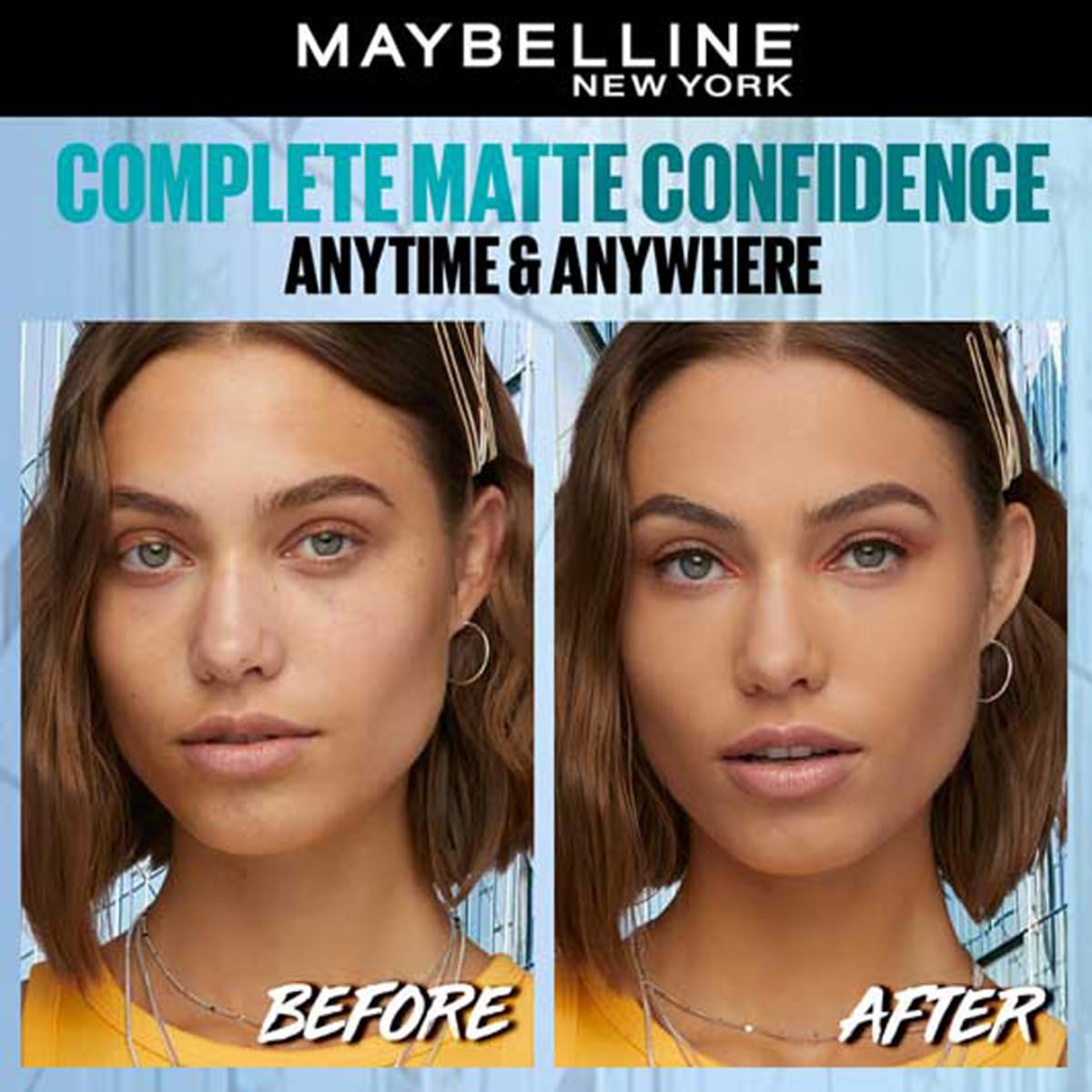 Maybelline New York Fit Me Fit Me Matte + Poreless Compact Powder, 6g