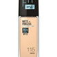 Maybelline New York Fit Me Matte+Poreless Liquid Foundation, 30ml