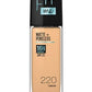 Maybelline New York Fit Me Matte+Poreless Liquid Foundation, 30ml