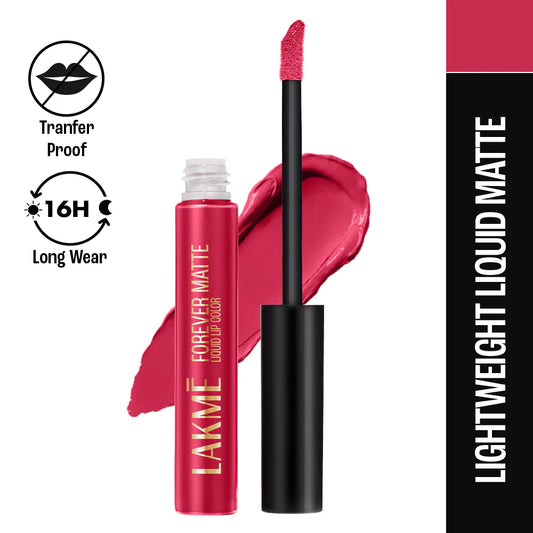 Lakmē Forever Matte Liquid Lip Color , 5.6ml