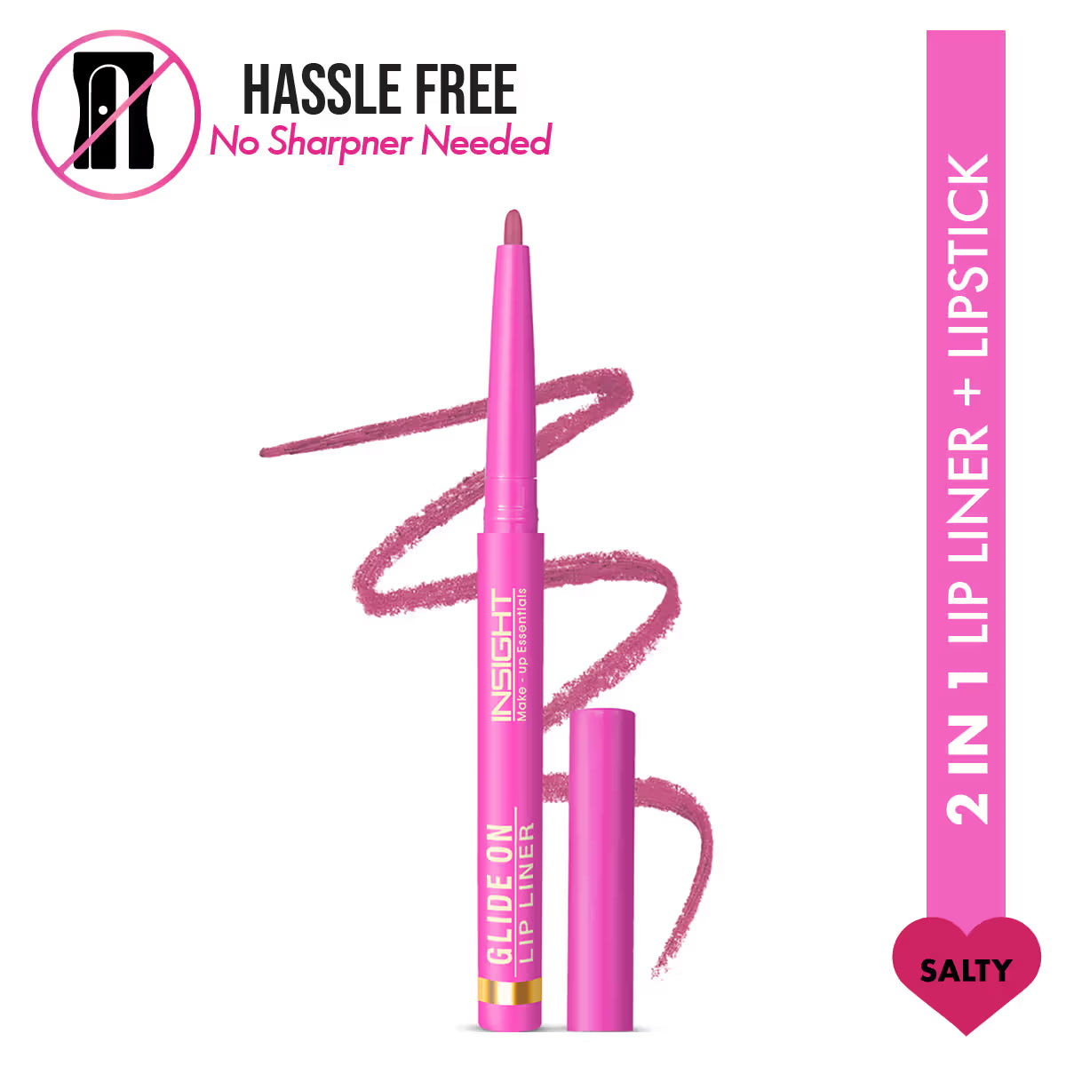 Insight Cosmetics Glide On Lip Liner, 0.3g