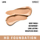 Insight Cosmetics HD Foundation, 20ml