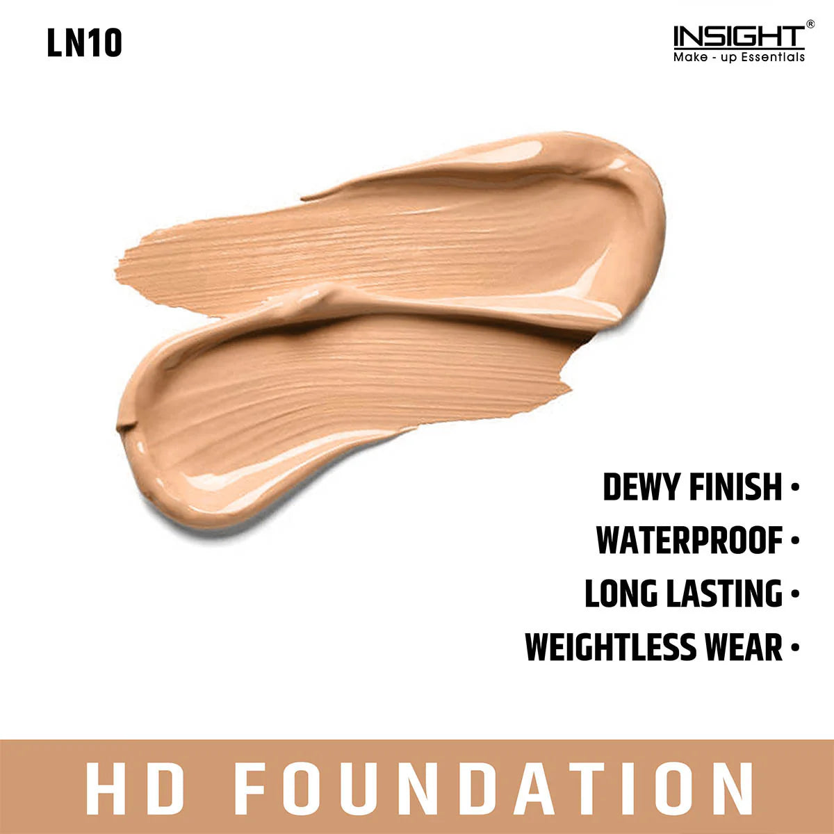 Insight Cosmetics HD Foundation, 20ml