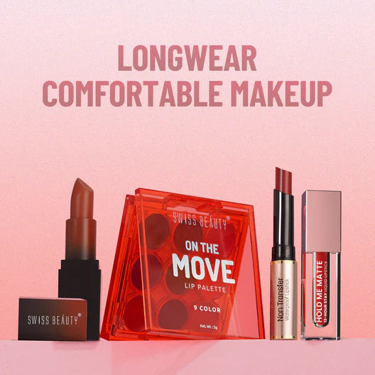 Swiss Beauty HD Matte Lipstick, 3.5g