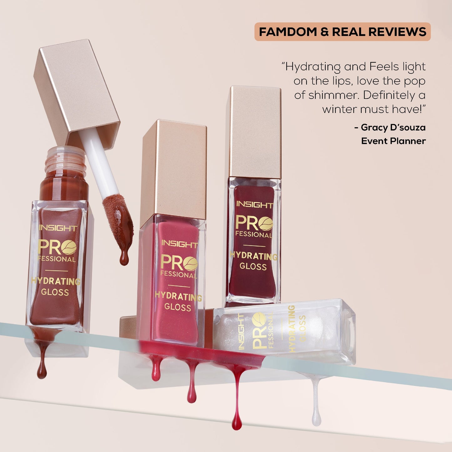 Insight Cosmetics Hydrating Gloss, 3.5g