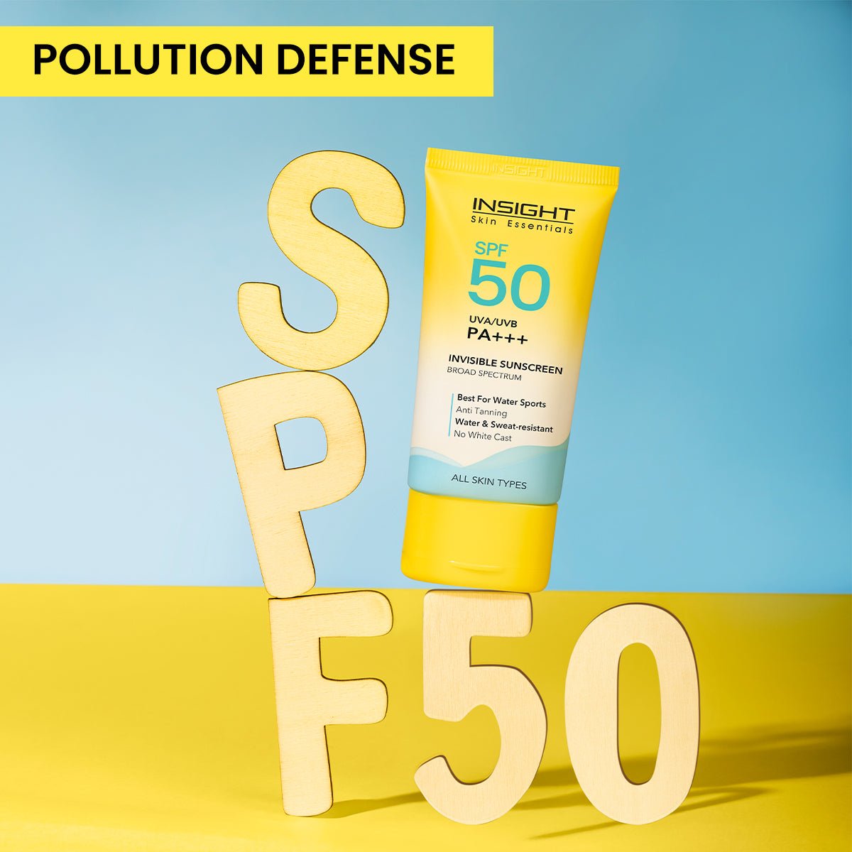 Insight Cosmetics Invisible Sunscreen, 50g