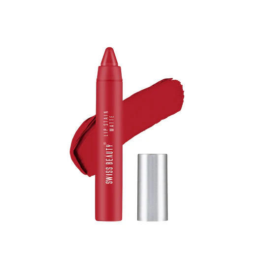 Swiss Beauty Lip Stain Matte Lipstick, 3.4g