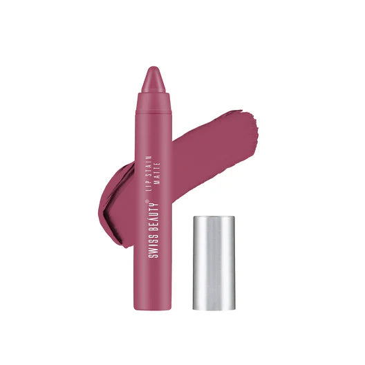 Swiss Beauty Lip Stain Matte Lipstick, 3.4g