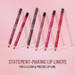 Swiss beauty Bold Matte Lipliner Pack Of 12 Pcs, 19.2g