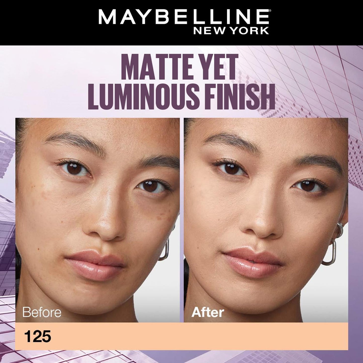 Maybelline New York Super Stay Lumi-Matte Liquid Foundation, 35ml