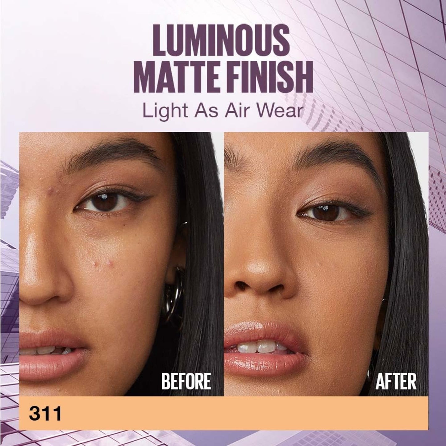 Maybelline New York Super Stay Lumi-Matte Liquid Foundation, 35ml