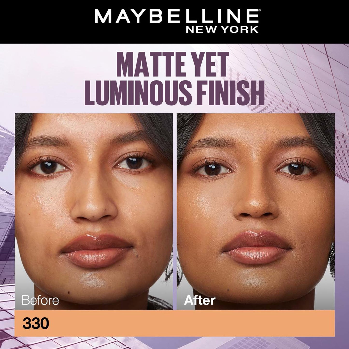 Maybelline New York Super Stay Lumi-Matte Liquid Foundation, 35ml