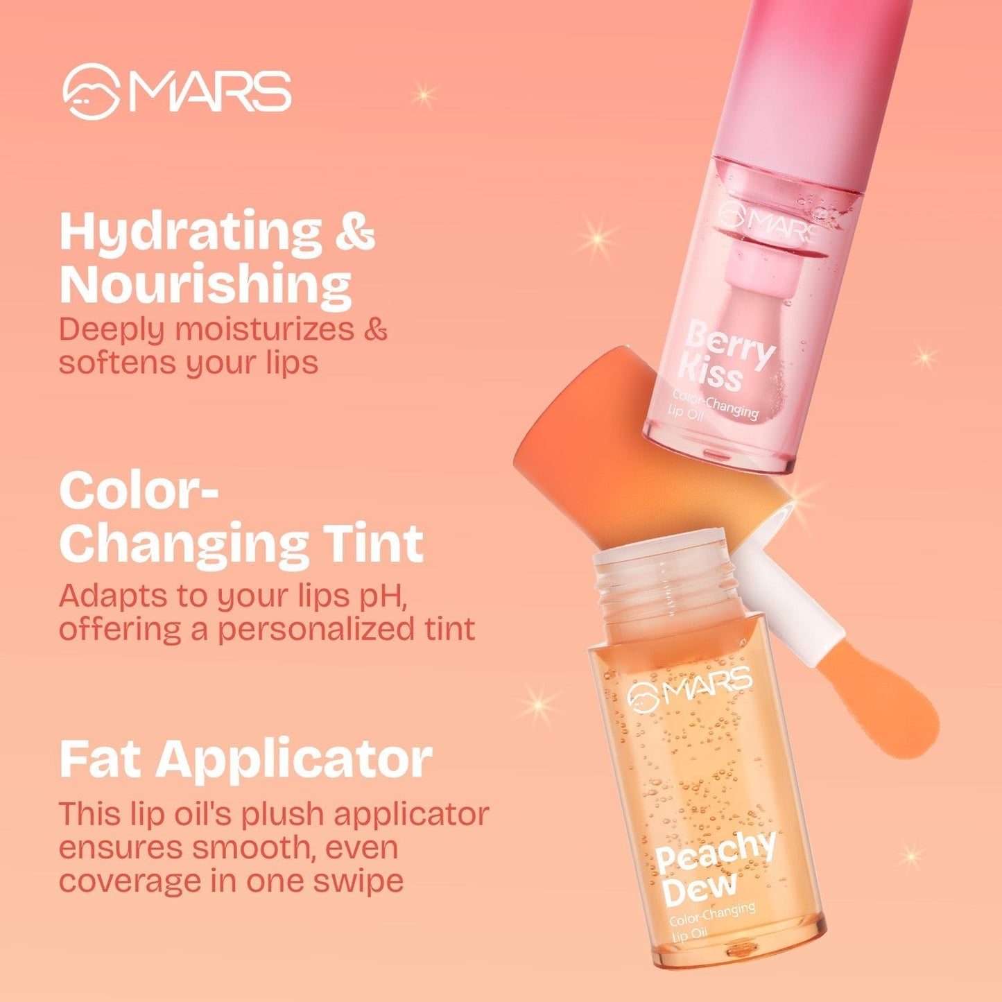 MARS Color Changing Lip Oil, 3.5ml