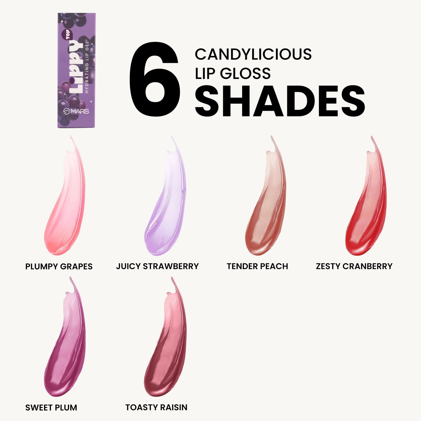 MARS Lippy Top | Hydrating Lip Gel, 10ml