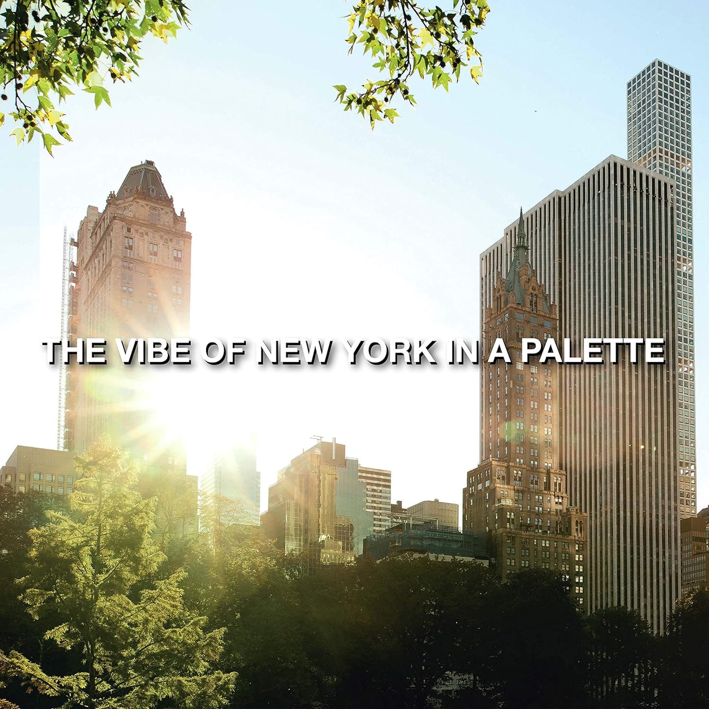 Maybelline New York The City Mini Eyeshadow Palette, Central Park Brights, 6.1g