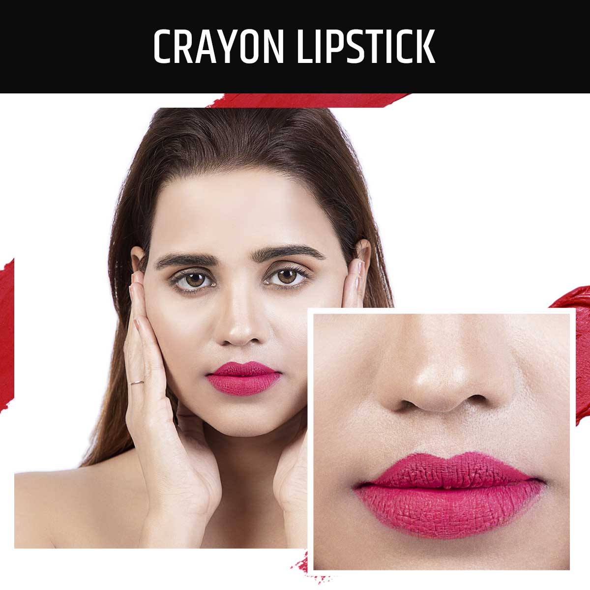 Insight Cosmetics Mega Last Crayon Lipstick, 1.3g