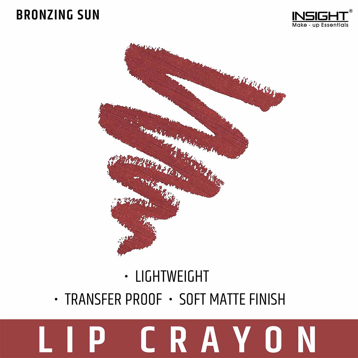 Insight Cosmetics Mega Last Crayon Lipstick, 1.3g