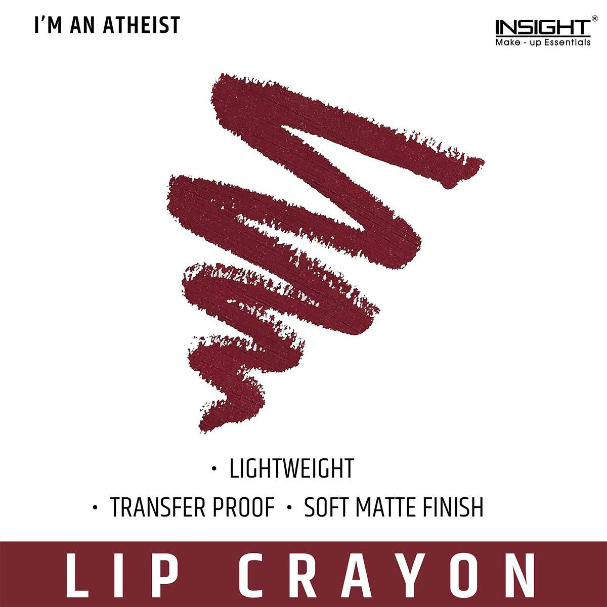 Insight Cosmetics Mega Last Crayon Lipstick, 1.3g