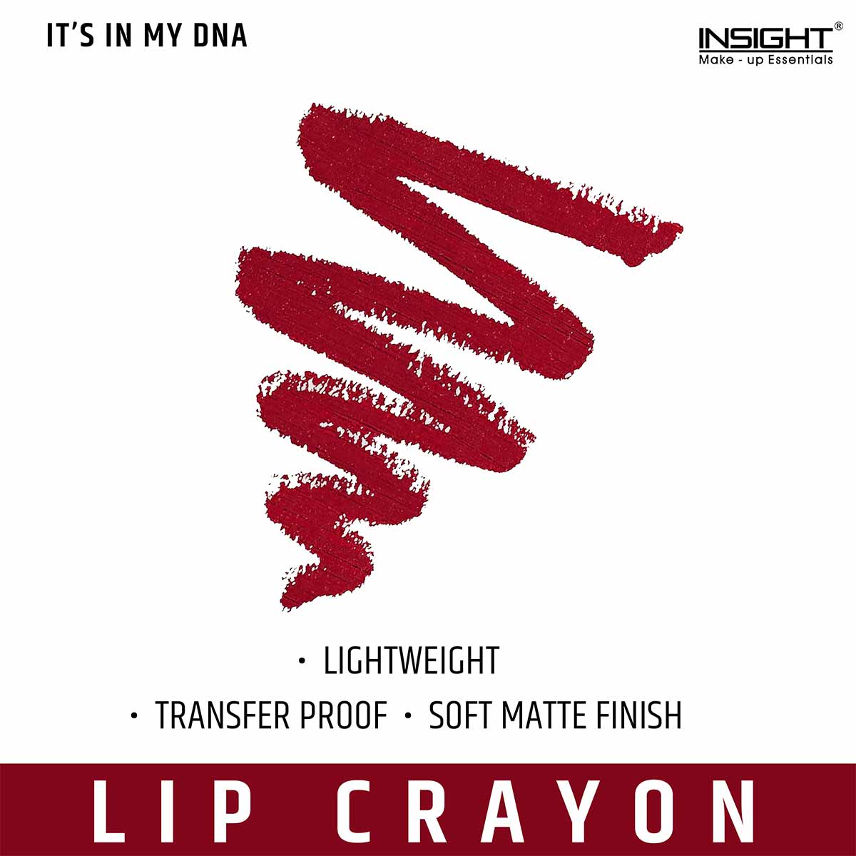 Insight Cosmetics Mega Last Crayon Lipstick, 1.3g
