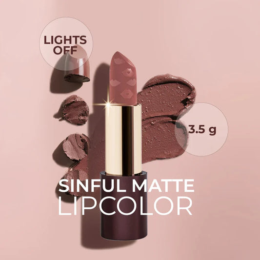 Colorbar Sinful Matte Lipcolor - Luxe Collection