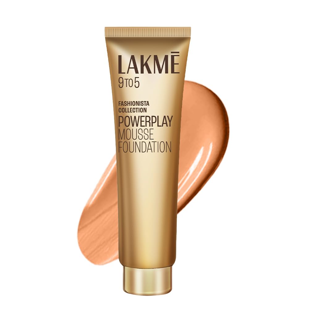 Lakmē 9to5 Powerplay Mousse Foundation , 25g