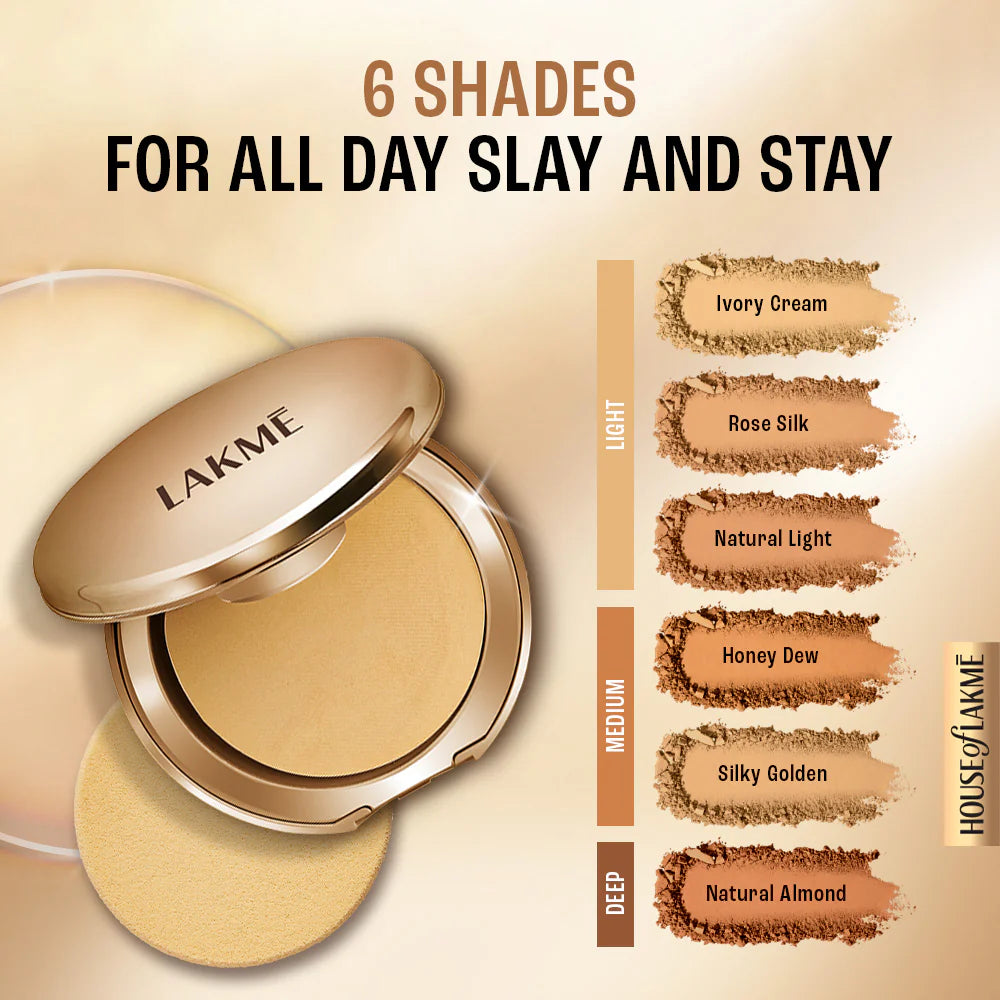 Lakmē Powerplay Priming Powder Foundation, 9g