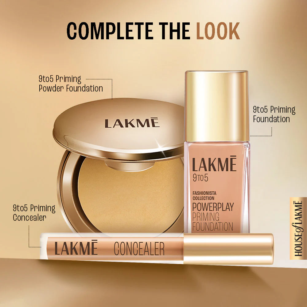 Lakmē Powerplay Priming Powder Foundation, 9g