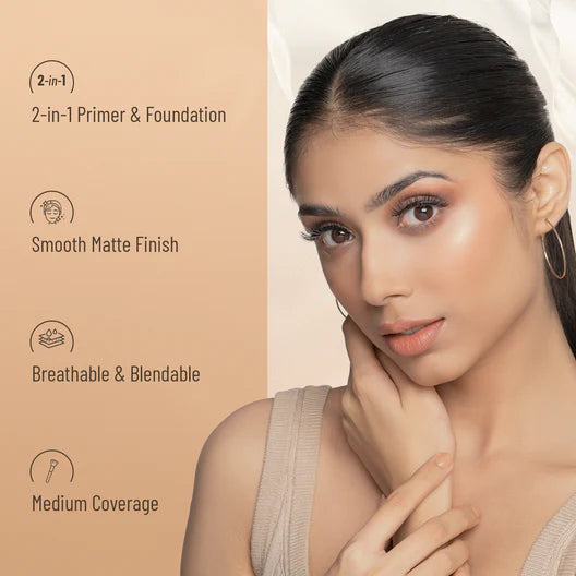 Swiss Beauty Primer Mousse Foundation, 30ml