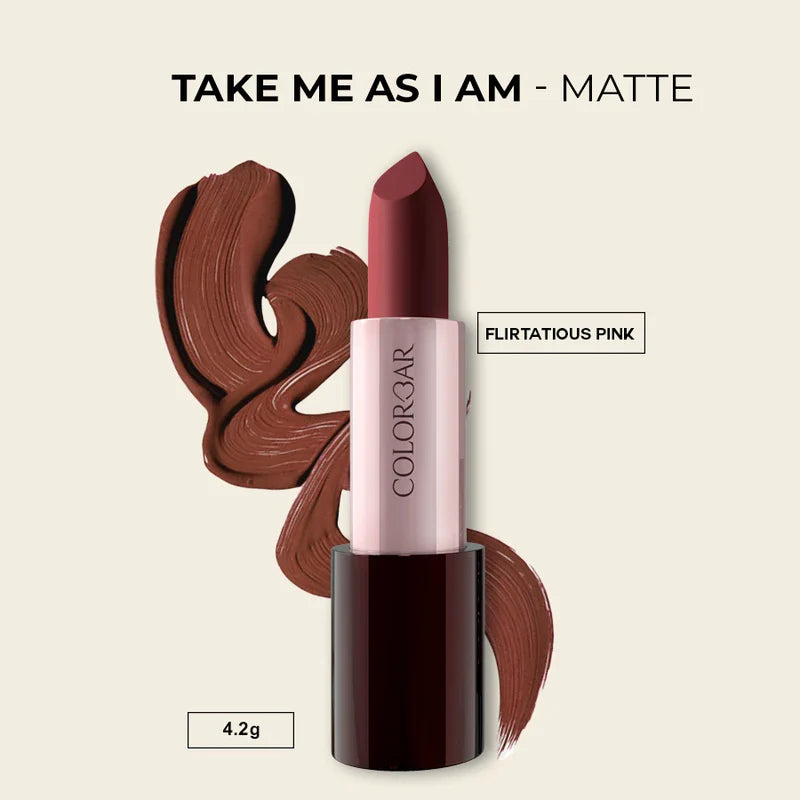 Colorbar Take Me As I Am Vegan Matte Lipstick