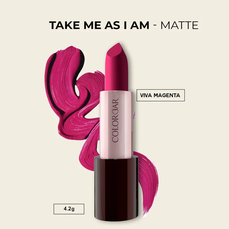 Colorbar Take Me As I Am Vegan Matte Lipstick