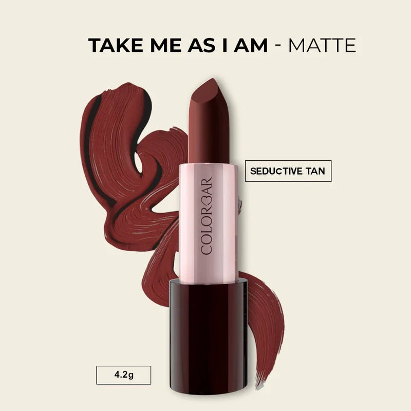 Colorbar Take Me As I Am Vegan Matte Lipstick