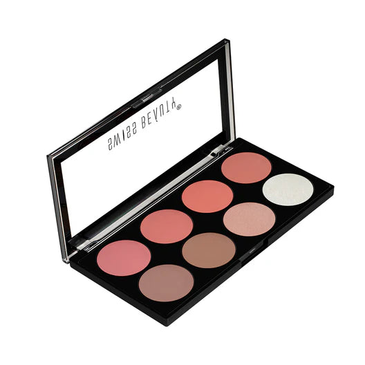 Swiss Beauty Ultra Blush Palette, 16g