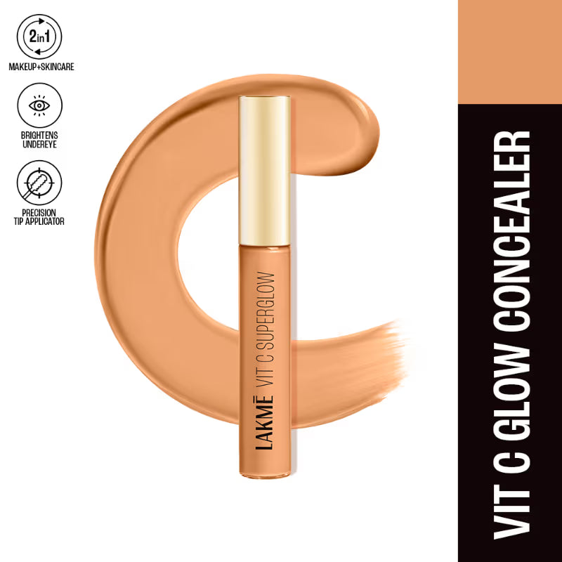 Lakmē Vit C Superglow Concealer, 5.4ml