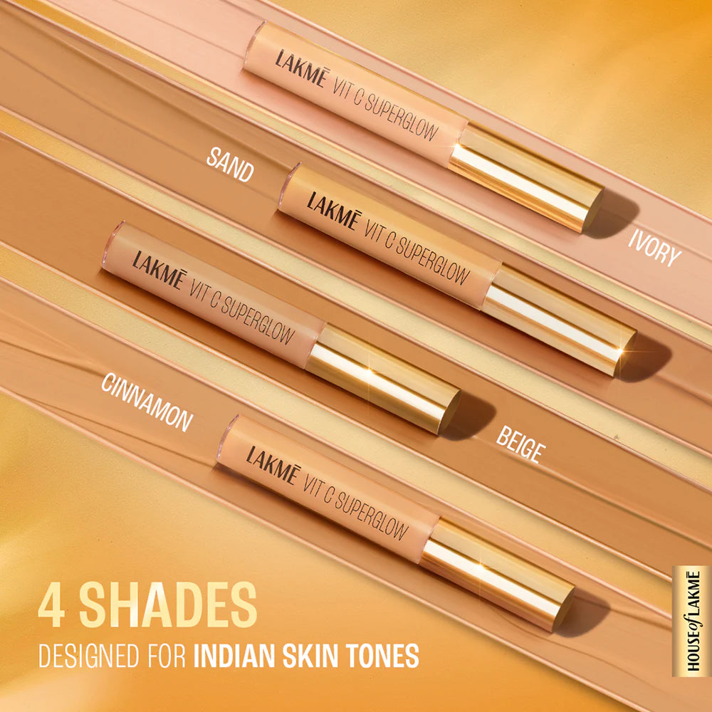 Lakmē Vit C Superglow Concealer, 5.4ml